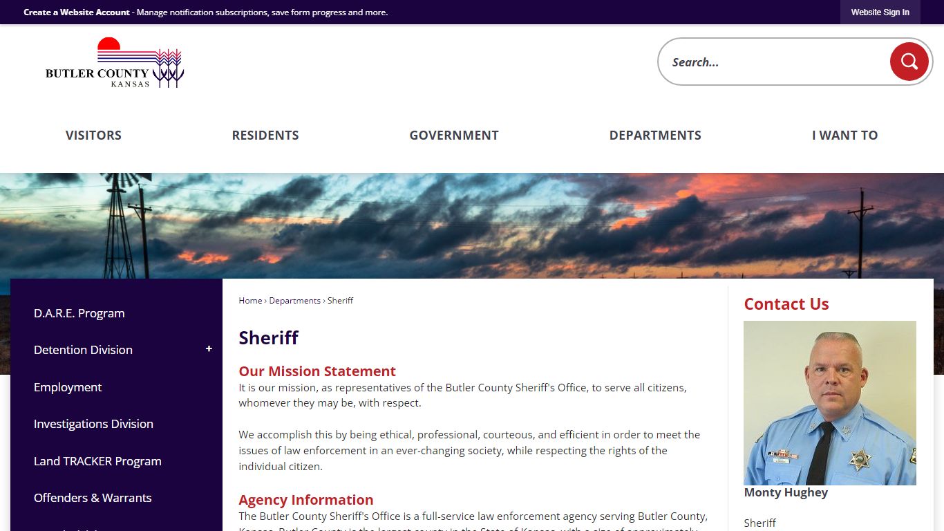 Sheriff | Butler County, KS - Official Website